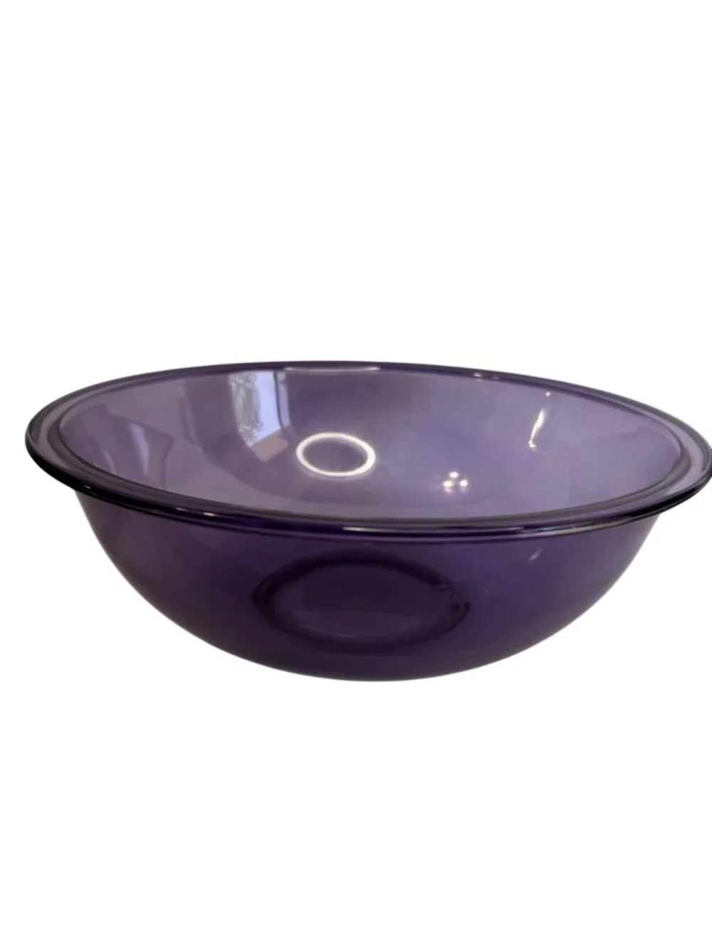 Vintage Pyrex Amethyst Purple Glass #322 1 Qt Mixing Bowl 7